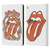 The Rolling Stones Graphics Flowers Tongue Leather Book Wallet Case Cover For Apple iPad Air 2 (2014)