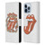 The Rolling Stones Graphics Flowers Tongue Leather Book Wallet Case Cover For Apple iPhone 13 Pro Max