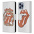 The Rolling Stones Graphics Flowers Tongue Leather Book Wallet Case Cover For Apple iPhone 14