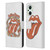 The Rolling Stones Graphics Flowers Tongue Leather Book Wallet Case Cover For OPPO Reno8 Lite
