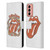 The Rolling Stones Graphics Flowers Tongue Leather Book Wallet Case Cover For Samsung Galaxy M13 (2022)