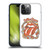 The Rolling Stones Graphics Flowers Tongue Soft Gel Case for Apple iPhone 14 Pro Max
