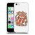 The Rolling Stones Graphics Flowers Tongue Soft Gel Case for Apple iPhone 5c