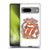 The Rolling Stones Graphics Flowers Tongue Soft Gel Case for Google Pixel 7
