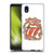 The Rolling Stones Graphics Flowers Tongue Soft Gel Case for Samsung Galaxy A01 Core (2020)