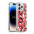 The Rolling Stones Licks Collection Tongue Classic Button Pattern Soft Gel Case for Apple iPhone 14 Pro Max