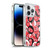 The Rolling Stones Licks Collection Tongue Classic Button Pattern Soft Gel Case for Apple iPhone 14 Pro