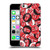 The Rolling Stones Licks Collection Tongue Classic Button Pattern Soft Gel Case for Apple iPhone 5c