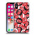 The Rolling Stones Licks Collection Tongue Classic Button Pattern Soft Gel Case for Apple iPhone X / iPhone XS