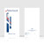Ameritech Graphics Blue Mono Lines Soft Gel Case for Apple iPhone 14 Plus