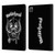 Motorhead Graphics Silver War Pig Leather Book Wallet Case Cover For Apple iPad Pro 11 2020 / 2021 / 2022