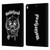 Motorhead Graphics Silver War Pig Leather Book Wallet Case Cover For Apple iPad Pro 10.5 (2017)