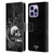 Alchemy Gothic Skull De Profundis Leather Book Wallet Case Cover For Apple iPhone 14 Pro Max