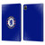 Chelsea Football Club Crest Halftone Leather Book Wallet Case Cover For Apple iPad Pro 11 2020 / 2021 / 2022