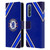 Chelsea Football Club Crest Stripes Leather Book Wallet Case Cover For OPPO Find X2 Neo 5G