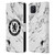 Chelsea Football Club Crest White Marble Leather Book Wallet Case Cover For OPPO Reno4 Z 5G