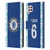 Chelsea Football Club 2022/23 Players Home Kit Thiago Silva Leather Book Wallet Case Cover For Huawei Nova 6 SE / P40 Lite