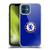 Chelsea Football Club Crest Halftone Soft Gel Case for Apple iPhone 12 / iPhone 12 Pro