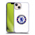 Chelsea Football Club Crest Plain White Soft Gel Case for Apple iPhone 13
