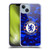 Chelsea Football Club Crest Camouflage Soft Gel Case for Apple iPhone 14 Plus