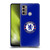 Chelsea Football Club Crest Halftone Soft Gel Case for Motorola Moto G60 / Moto G40 Fusion