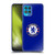 Chelsea Football Club Crest Halftone Soft Gel Case for Motorola Moto G100