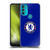 Chelsea Football Club Crest Halftone Soft Gel Case for Motorola Moto G71 5G