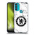Chelsea Football Club Crest White Marble Soft Gel Case for Motorola Moto G71 5G