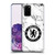 Chelsea Football Club Crest White Marble Soft Gel Case for Samsung Galaxy S20+ / S20+ 5G