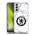Chelsea Football Club Crest White Marble Soft Gel Case for Samsung Galaxy S21 5G