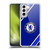 Chelsea Football Club Crest Stripes Soft Gel Case for Samsung Galaxy S21 5G