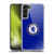 Chelsea Football Club Crest Halftone Soft Gel Case for Samsung Galaxy S22+ 5G