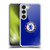 Chelsea Football Club Crest Halftone Soft Gel Case for Samsung Galaxy S23 5G