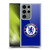 Chelsea Football Club Crest Plain Blue Soft Gel Case for Samsung Galaxy S23 Ultra 5G