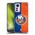 NHL New York Islanders Half Distressed Soft Gel Case for Xiaomi 12 Lite
