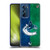 NHL Vancouver Canucks Half Distressed Soft Gel Case for Motorola Edge 30