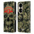 Alchemy Gothic Skull Camo Skull Leather Book Wallet Case Cover For Huawei P50