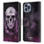 Alchemy Gothic Skull The Void Geometric Leather Book Wallet Case Cover For Apple iPhone 14