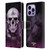 Alchemy Gothic Skull The Void Geometric Leather Book Wallet Case Cover For Apple iPhone 14 Pro Max
