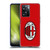 AC Milan Crest Full Colour Red Soft Gel Case for OPPO A57s