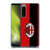 AC Milan Crest Red And Black Soft Gel Case for Sony Xperia 5 IV