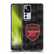 Arsenal FC Crest and Gunners Logo Black Soft Gel Case for Xiaomi 12T Pro