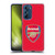 Arsenal FC Crest 2 Full Colour Red Soft Gel Case for Motorola Edge 30