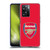 Arsenal FC Crest 2 Full Colour Red Soft Gel Case for OPPO A57s