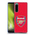 Arsenal FC Crest 2 Full Colour Red Soft Gel Case for Sony Xperia 5 IV