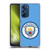 Manchester City Man City FC Badge Blue Full Colour Soft Gel Case for Motorola Edge 30