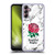 England Rugby Union Marble White Soft Gel Case for Samsung Galaxy A14 5G