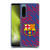 FC Barcelona Crest Patterns Glitch Soft Gel Case for Sony Xperia 5 IV