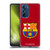 FC Barcelona Crest Red Soft Gel Case for Motorola Edge 30