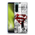 Superman DC Comics Comicbook Art Red Logo Splatter Soft Gel Case for Sony Xperia 5 IV